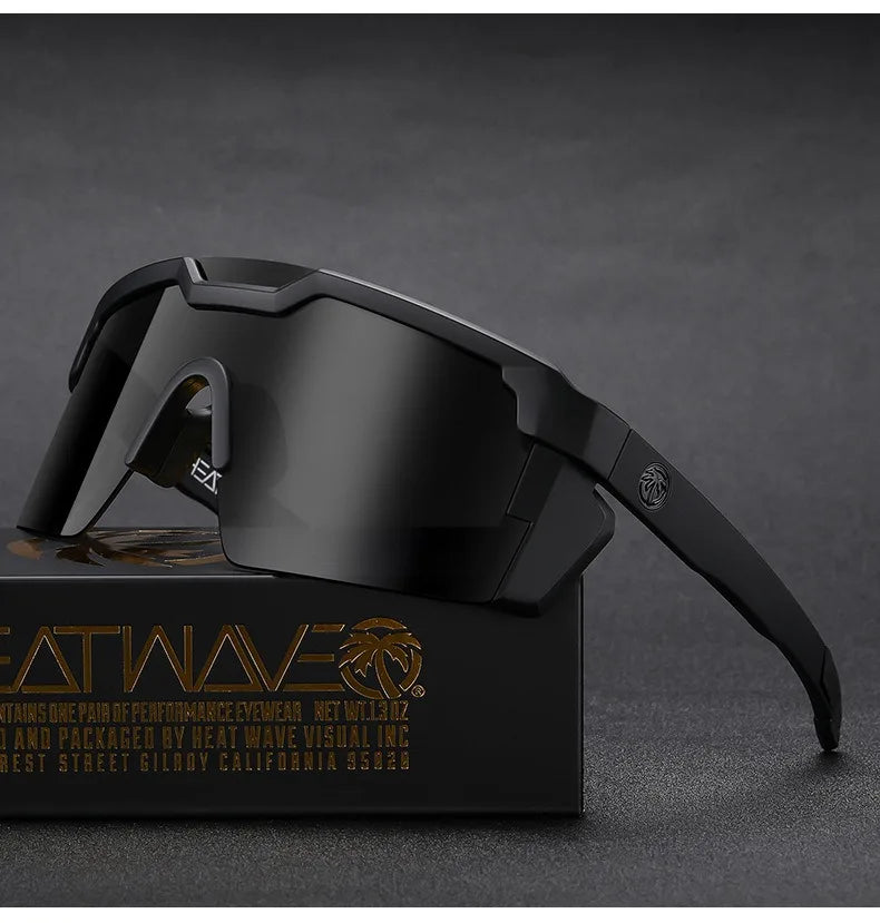 Heat wave Cross border best-selling high-quality genuine film outdoor sports windproof sunglasses for men women sunglasses HW05